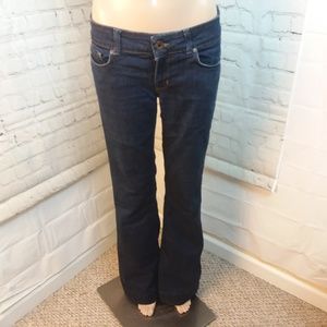 J Brand Love Story Low Rise Bell Bottom Jeans